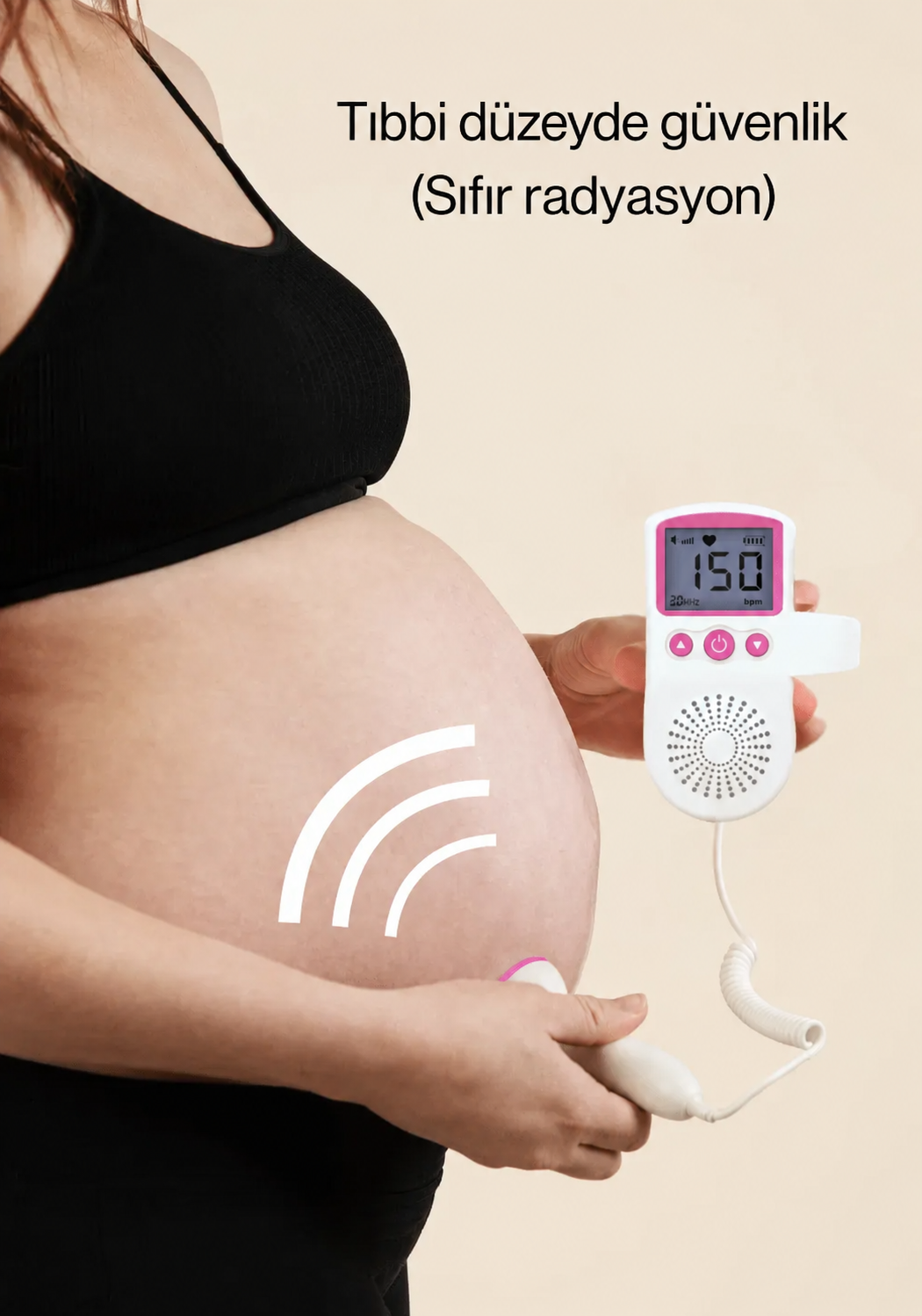 Lomisti MiniKalp Bebek Kalp Atışı Dinleme Cihazı